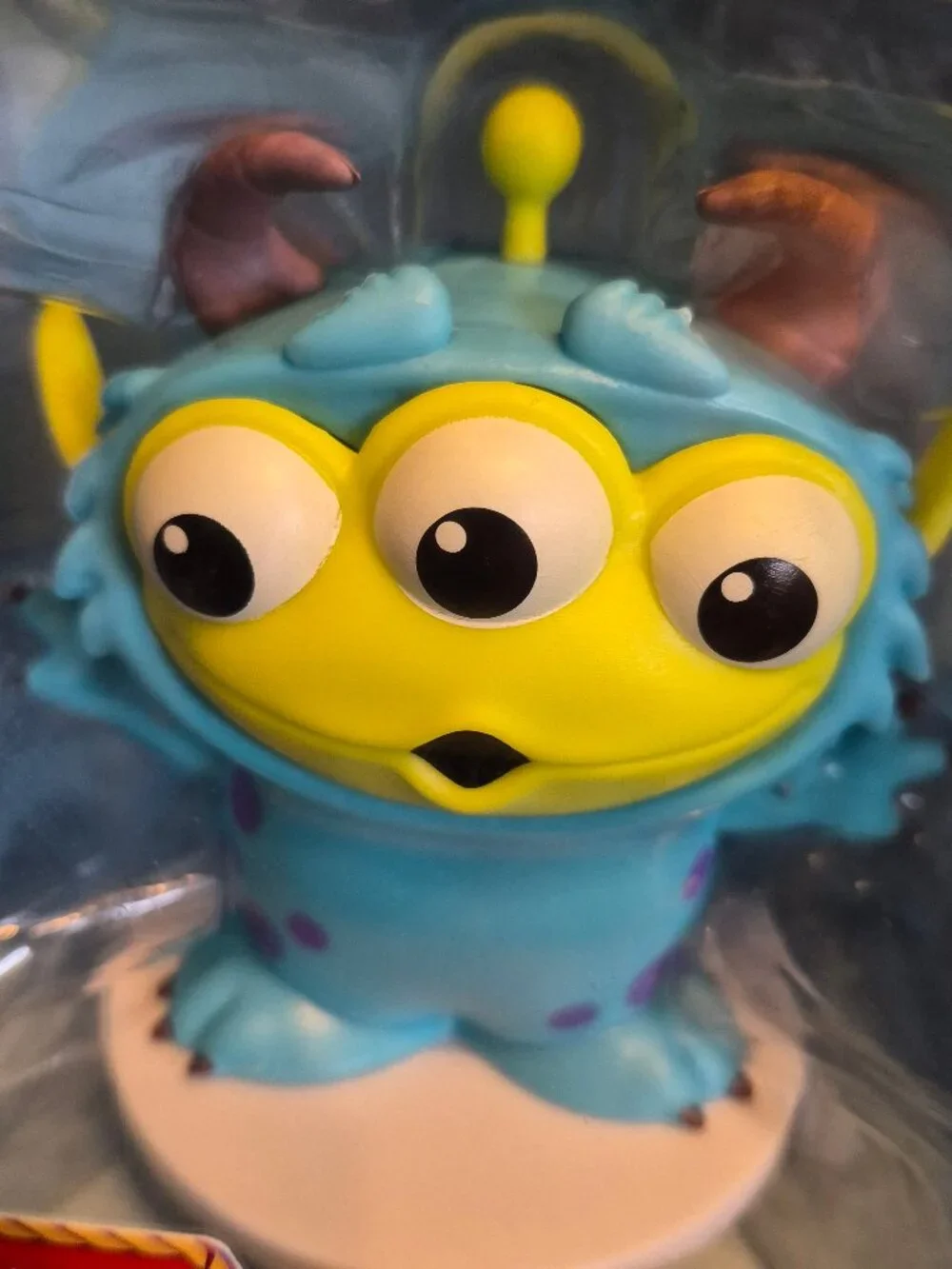 CultureFly Disney Pixar Toy Story Sulley Vinyl Figure 4in Toy Story Monsters Inc